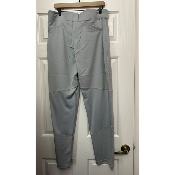 Size XL Mens Nike Baseball Pants Gray Team Engineered BQ5488-052 NEW - Picture 2 of 3